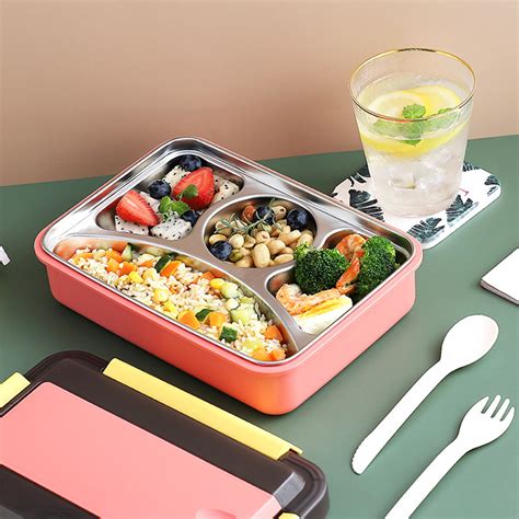 airtight stainless steel bento lunch box|lunch box steel bento adult.